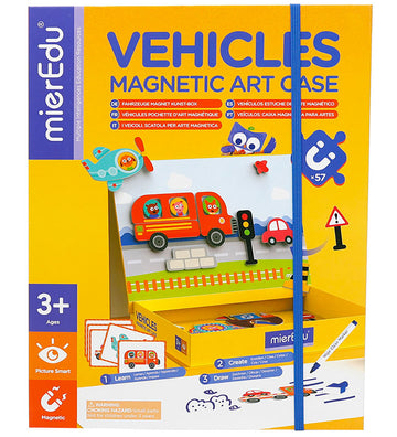 mierEdu Magnetisch Speelset - Transportmiddelen - mierEdu - OneSize - Magnetisch speelgoed