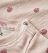 Name It Romper l/s - Rib - NbfFoapple - Wieg Roze - Name It - 68 - Rompers Lange Mouw