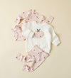 Name It Romper l/s - Rib - NbfFoapple - Wieg Roze - Name It - 68 - Rompers Lange Mouw