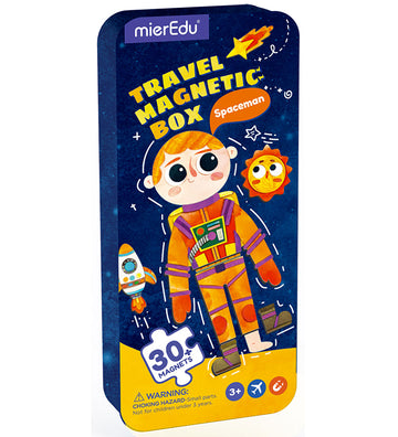 mierEdu Magnetisch Reisset - Astronaut - mierEdu - OneSize - Magnetisch speelgoed