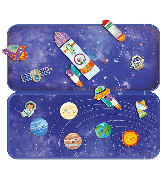 mierEdu Magnetisch Reisset - Ruimtevaart - mierEdu - OneSize - Magnetisch speelgoed