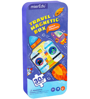 mierEdu Magnetisch Reisset - Ruimtevaart - mierEdu - OneSize - Magnetisch speelgoed
