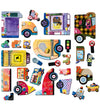 mierEdu Magnetisch Reisset - Auto's - mierEdu - OneSize - Magnetisch speelgoed