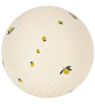 Konges Sløjd Strandbal - 18 cm - Lemon - Konges Sløjd - OneSize - Strandballen