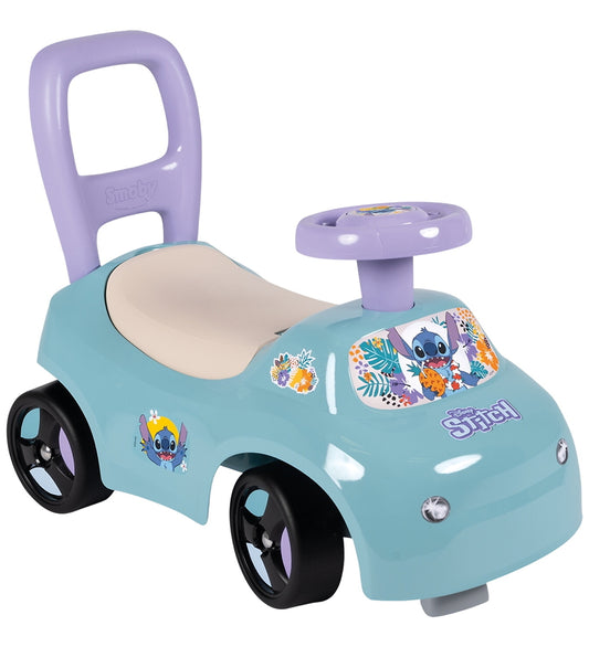 Smoby Loopwagen - Auto Ride Aan - Stitch - Smoby - OneSize - Loopwagens