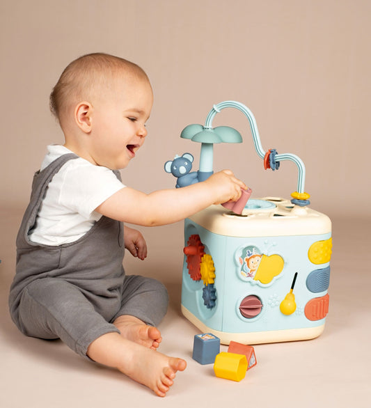 Smoby Activiteitenspeelgoed - Kleine ontdekkingskubus - Smoby - OneSize - Activiteitenspeelgoed
