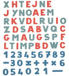Smoby Magnetisch speelgoed - 72 stk - Magnetische letters en cij - Smoby - OneSize - Magnetisch speelgoed