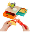 B. toys Speelgoedeten - 22 Onderdelen - Mini Chef - Tiny Taco's - B. toys - OneSize - Speelgoedeten