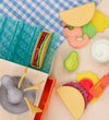B. toys Speelgoedeten - 22 Onderdelen - Mini Chef - Tiny Taco's - B. toys - OneSize - Speelgoedeten