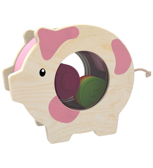 Battat Activiteitenspeelgoed - Hout - Spaarpot - Leren tellen -  - Battat - OneSize - Activiteitenspeelgoed