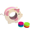 Battat Activiteitenspeelgoed - Hout - Spaarpot - Leren tellen -  - Battat - OneSize - Activiteitenspeelgoed