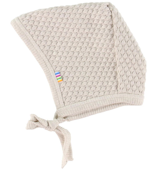 Joha Babymuts - 2-lag - Gebreid - Beige - Joha - 37 cm - Babymutsen