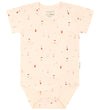 Hust and Claire Romper s/s - Bri - Kwarts m. Ijs - Hust and Claire - 2 jaar (92) - Rompers Korte Mouw