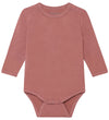 Minymo Romper l/s - Viscose - Verdord Rose - Minymo - 56 - Rompers Lange Mouw