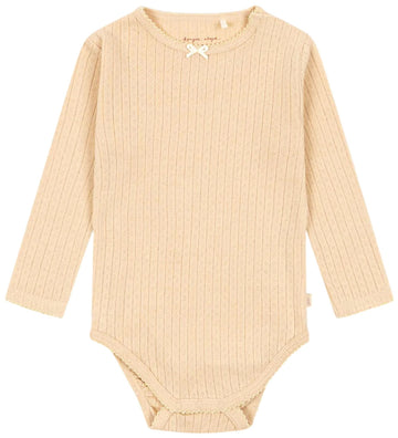 Konges Sløjd Romper l/s - Minnie - Frappe - Konges Sløjd - 62 - Rompers Lange Mouw