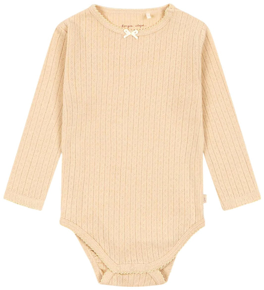 Konges Sløjd Romper l/s - Minnie - Frappe - Konges Sløjd - 62 - Rompers Lange Mouw