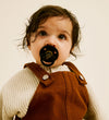 BIBS Colour Fopspenen - Maat 2 - Rond - 2-pack - Zwart/Goud - BIBS - 6-18 mnd - Fopspenen