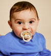 BIBS Colour Fopspenen - Maat 2 - Rond - 2-pack - Ivory/Goud - BIBS - 6-18 mnd - Fopspenen