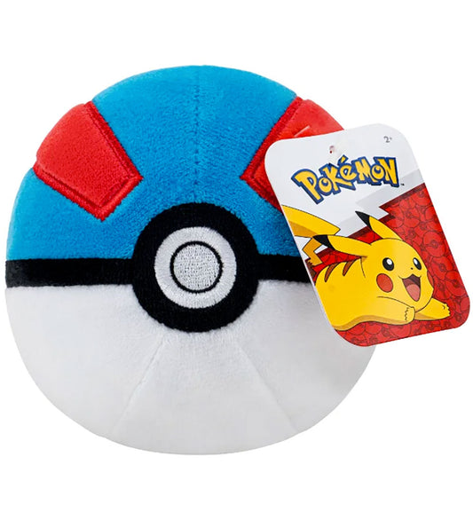 Pokémon Knuffel - 10 cm - Pokébal - Assorti - Pokémon - OneSize - Knuffels