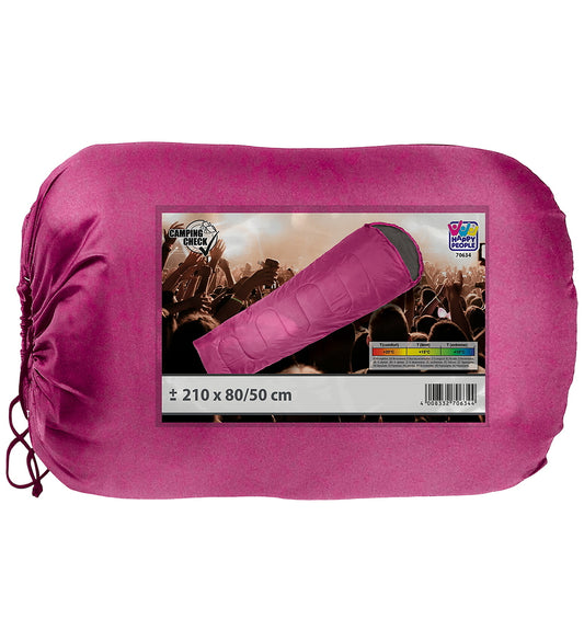 Camping Check Slaapzak - Festival - Roze - Camping Check - OneSize - Slaapzakken