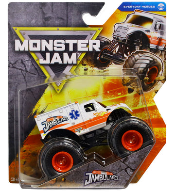 Monster Jam Truck - Everyday Helden - 1:64 - Jamambulance - Monster Jam - OneSize - Auto´s