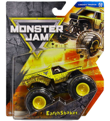 Monster Jam Truck - Legacy Truck - 1:64 - Earthshaker - Monster Jam - OneSize - Auto´s
