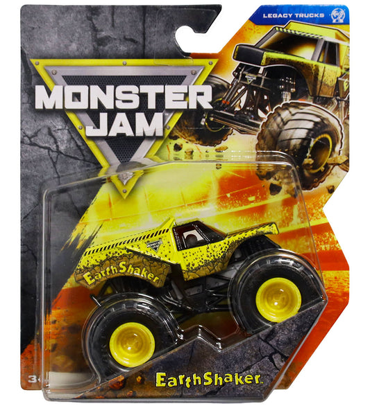 Monster Jam Truck - Legacy Truck - 1:64 - Earthshaker - Monster Jam - OneSize - Auto´s