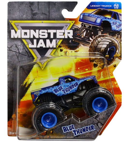 Monster Jam Truck - Legacy Truck - 1:64 - Blue Thunder - Monster Jam - OneSize - Auto´s