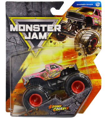 Monster Jam Truck - Danger Divas - 1:64 - Stone Crusher - Monster Jam - OneSize - Auto´s