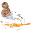 Bluey Gereedschap - Vakmansriem - Hout - 12 Onderdelen - Bluey - OneSize - Gereedschap
