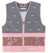 Jeune Premier Reflecterend Vest - 6-9 jaar - Cherry Pompon - Jeune Premier - OneSize - Sloten