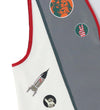 Jeune Premier Reflecterend Vest - 6-9 jaar - Space Indringers - Jeune Premier - OneSize - Sloten