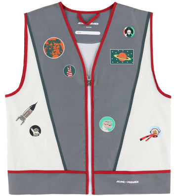 Jeune Premier Reflecterend Vest - 6-9 jaar - Space Indringers - Jeune Premier - OneSize - Sloten