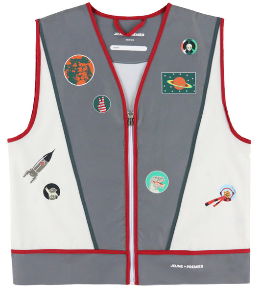 Jeune Premier Reflecterend Vest - 6-9 jaar - Space Indringers - Jeune Premier - OneSize - Sloten
