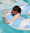Swim Essentials Zwemband - De Beach Club - 120 cm - Blauw/Wit - Swim Essentials - OneSize - Zwembanden