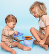 Swim Essentials Strandset - Silicone - 5 Onderdelen - Multi Dino - Swim Essentials - OneSize - Zandspeelgoed