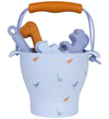 Swim Essentials Strandset - Silicone - 5 Onderdelen - Multi Dino - Swim Essentials - OneSize - Zandspeelgoed