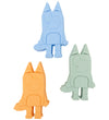 Swim Essentials Strandset - Silicone - 5 Onderdelen - Multi Blue - Swim Essentials - OneSize - Zandspeelgoed