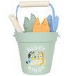 Swim Essentials Strandset - Silicone - 5 Onderdelen - Multi Blue - Swim Essentials - OneSize - Zandspeelgoed