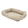 Babynest Tots Tale Baby Soft Muslin Leaves Taupe
