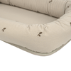 Babynest Tots Tale Baby Soft Muslin Leaves Taupe