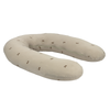 Voedingskussen Tots Tale Baby Soft Muslin Leaves Taupe