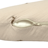 Voedingskussen Tots Tale Baby Soft Muslin Leaves Taupe