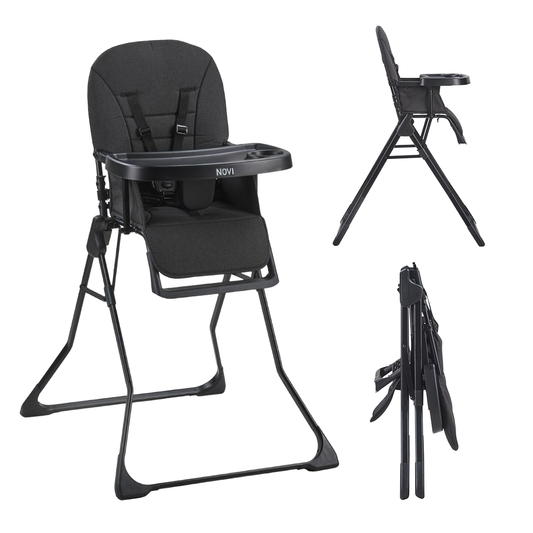 Kinderstoel Novi Mila Black Melange