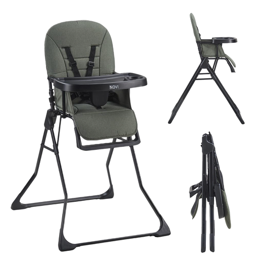 Kinderstoel Novi Mila Green Melange