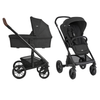 Kinderwagen Joie Chrome2 Trio 3-in-1 Raven incl. i-Snug2 Autostoel, Adapterset & Regenhoes