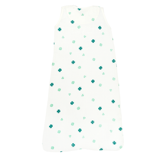 Slaapzak Little Boo Hydrofiel Cozy Clover Teal 70cm