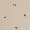 Babynest Tots Tale Baby Soft Muslin Leaves Taupe