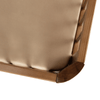 Peuterbed Novi Louise 80x160 Walnut (Ronde Hoek)