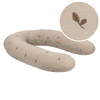 Voedingskussen Tots Tale Baby Soft Muslin Leaves Taupe